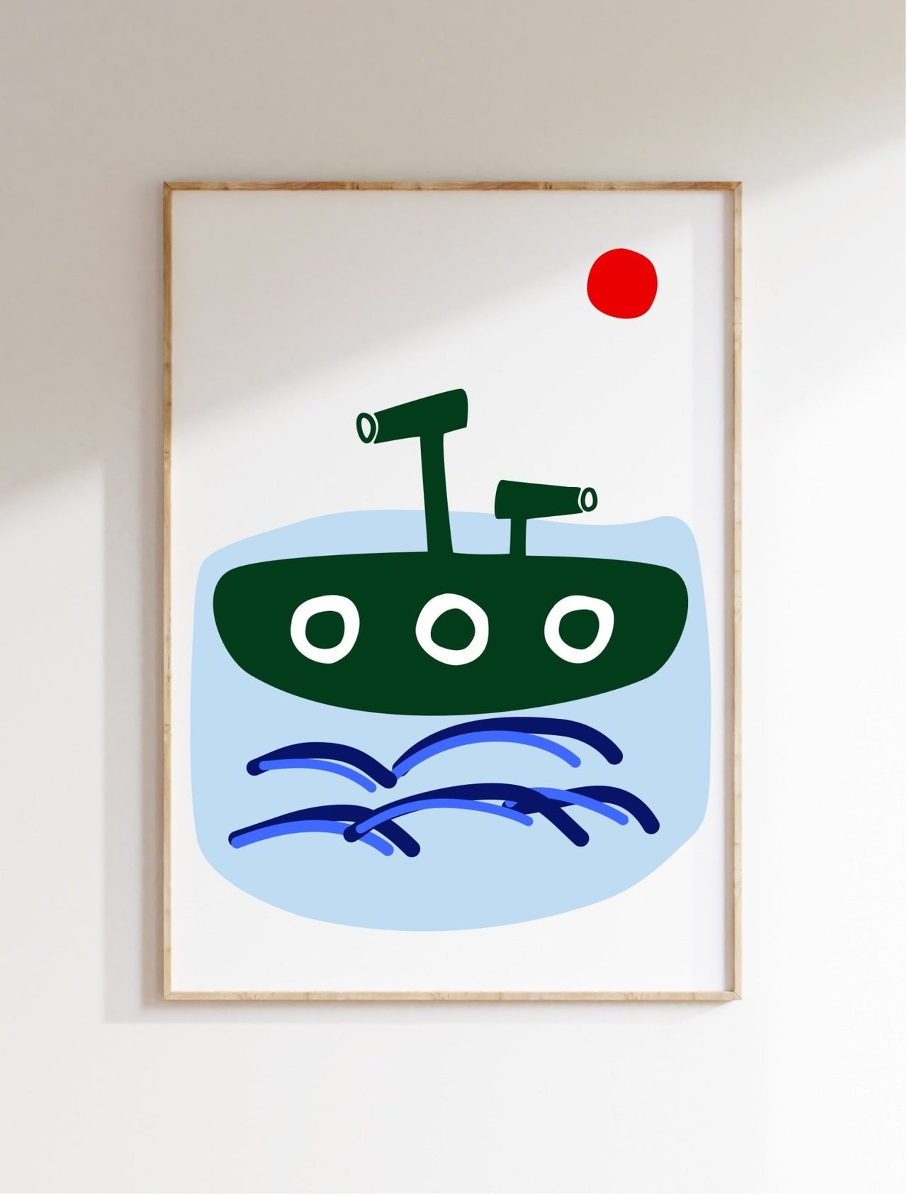 Sen the Submarine Art Print