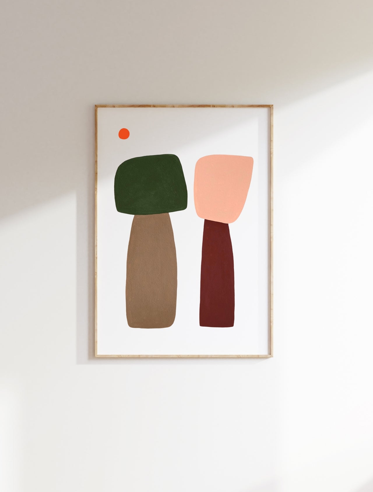 Forest and Peach tree