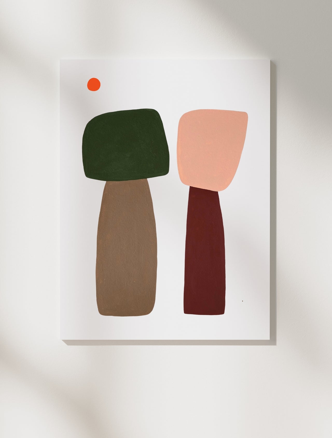 Forest and Peach tree